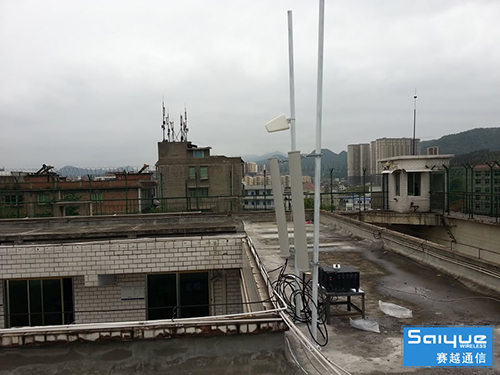  蔚县某看守所大功率手机信号屏蔽器（白噪声）案例